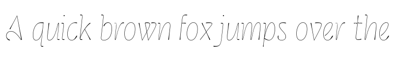 Preview of Cerulya CF Heavy Italic font
