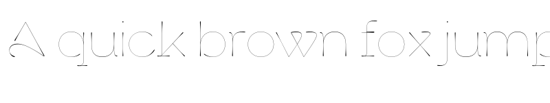 Preview of Cerulya CF Light font
