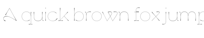 Preview of Cerulya CF Regular font