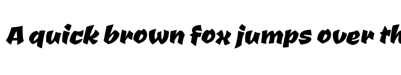 Preview of Ceviche One Regular font