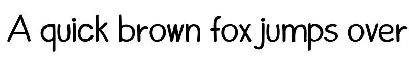 Preview of CF Cant Change The World PERSO Regular font