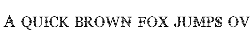 Preview of CF Diamond Regular font