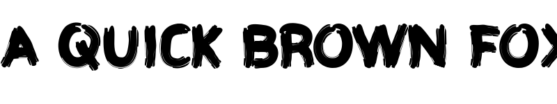 Preview of CF Haunted House Regular font