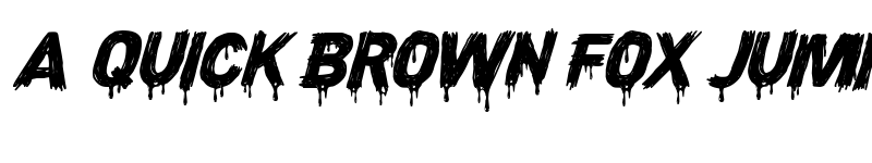 Preview of CF Night of Terror PERSONAL Regular font