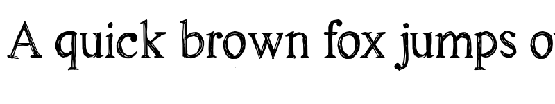 Preview of CF Oak Island PERSONEL Regular font