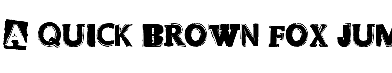 Preview of CF Punk Attitude Regular font