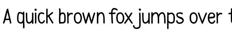 Preview of CF Second Son PERSONAL Regular font