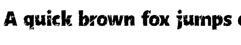 Preview of CF Seek and Destroy PERSO Regular font