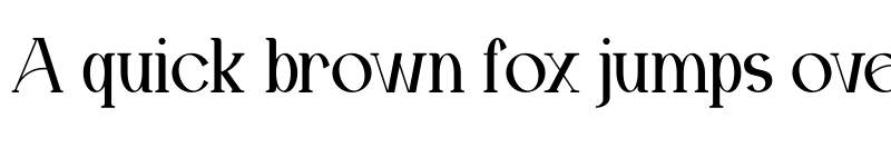 Preview of CHABUL Regular font