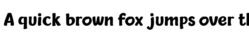 Preview of Chageur Bold font