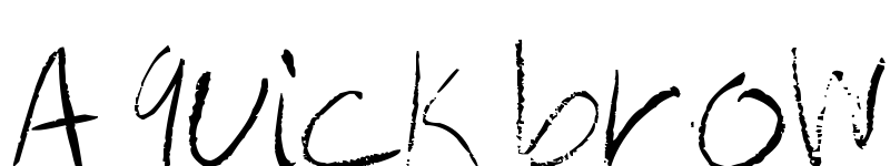 Preview of chalkboard Regular font