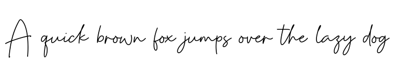 Preview of Challans Regular font