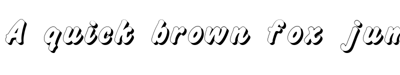 Preview of Challenge Shadow Regular font