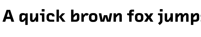 Preview of Chambers Sans Pro Black font