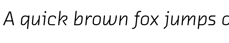 Preview of Chambers Sans Pro Italic font