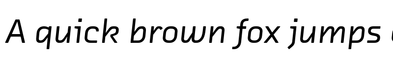 Preview of Chambers Sans Pro Medium Italic font