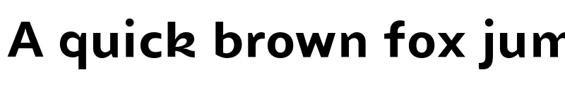 Preview of Chamfort Family Bold font