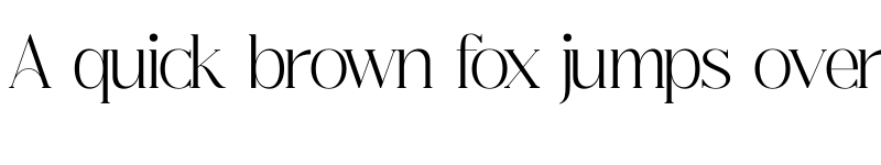 Preview of Champhin Regular font