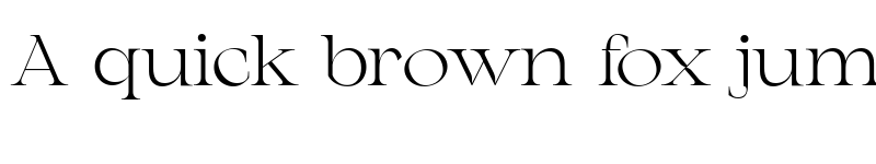 Preview of Chanceux Regular font