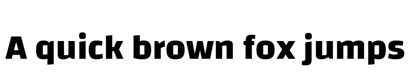 Preview of Changa Bold font