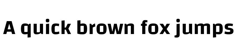 Preview of Changa SemiBold font