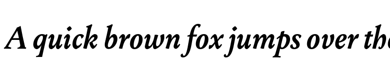 Preview of Change SemiBold Italic font