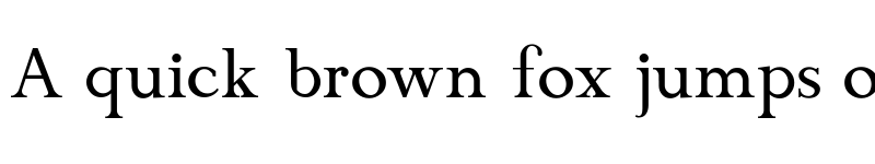 Preview of ChanticleerRoman Regular font