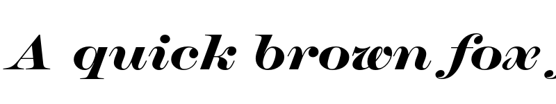 Preview of Chapman Black Extended Italic font