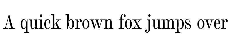 Preview of Chapman Regular Condensed font