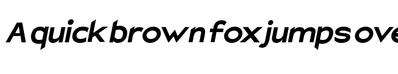 Preview of Charger EcoBold Oblique font