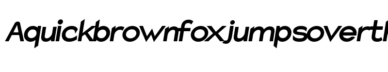 Preview of Charger Pro BlkObl font