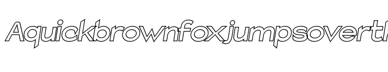 Preview of Charger Pro OlObl font