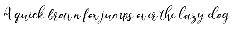 Preview of Charissa Script Regular font