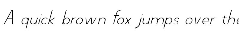 Preview of Charles Elegant Thin Italic font