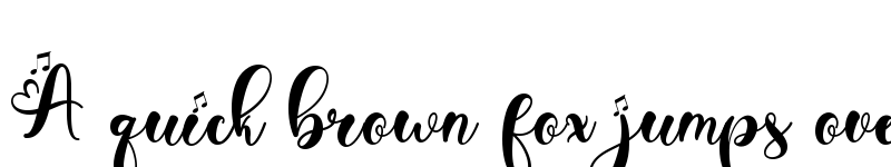 Preview of Charlotte Melody Regular font