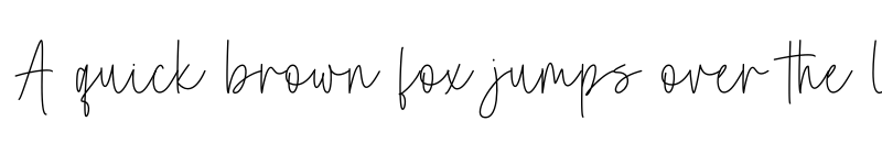 Preview of Charlotte Wilder Regular font