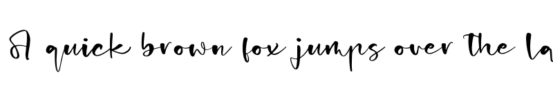 Preview of Charming Ballerina Regular font