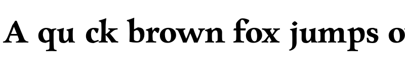 Preview of Charpentier Renaissance Pro Demi font