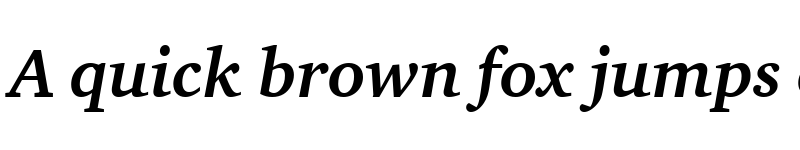 Preview of CharterITCW04-BoldItalic Regular font