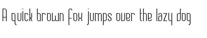 Preview of Chase Regular font