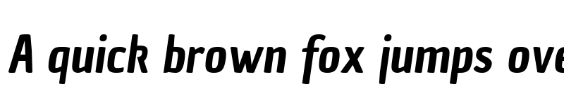 Preview of Chau Philomene One Italic font