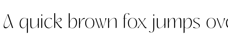 Preview of Chaviera Pro Thin font