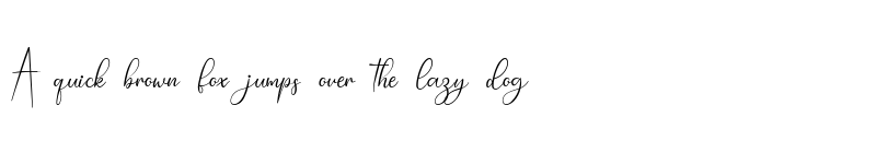 Preview of Chayla lovely Regular font
