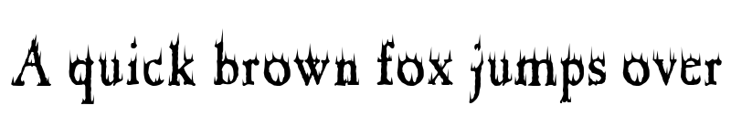 Preview of Cheap Fire Regular font