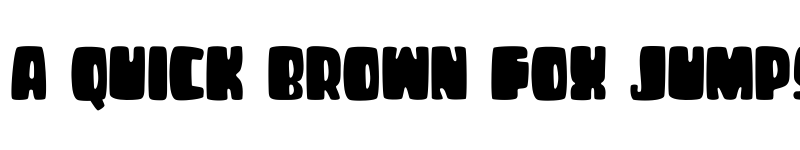 Preview of CHEESEBURGA Regular font