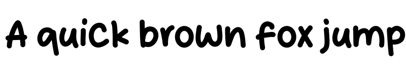 Preview of Cheflat Regular font