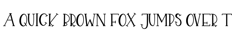 Preview of CHEKIDOT Regular font