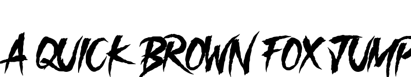 Preview of Chemical Machines Demo Regular font