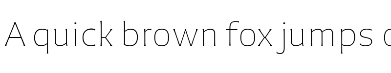 Preview of Chercan ExtraLight font