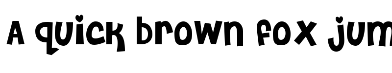 Preview of Cheri Regular font